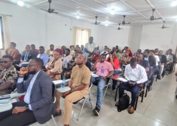 Participants attend orientation for the Banking Institute of Liberia’s 2026 training program in Monrovia.