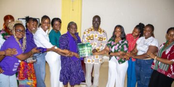 Participants at EPA and ActionAid Liberia climate stakeholders workshop discussing COP30 commitments.