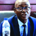 Cllr. Finley Karngar during a public hearing amid corruption allegations in Liberia.