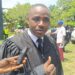 Attorney Abraham Godsent Wheon discussing legal issues related to the Liberia Football Association eligibility dispute.