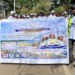 Engineers and students participate in a parade in Monrovia marking World Engineering Day organized by the Engineering Society of Liberia.