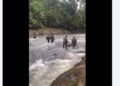 Screenshot of viral video falsely claiming Guinean soldiers crossed into Liberia.