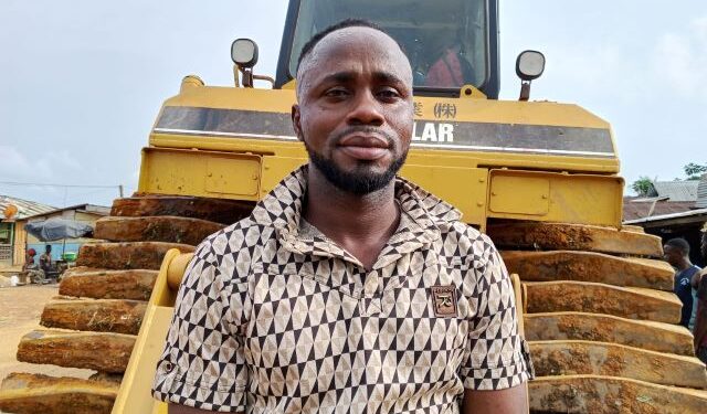 Haliay W. Gray purchases excavator and bulldozer to complement government’s infrastructure drive