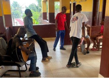 Members of Liberia’s blind community gathered at campus ahead of 41st anniversary event focused on inclusion and education