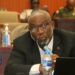 Representative Jerry Yogboh during legislative session in Liberia