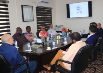 Commissioner Lighe Accompanies U.S. Embassy Chargé d’Affaires on Acquaintance Visit to LMTI
