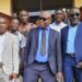 Samuel Tweah during court proceedings in economic sabotage trial