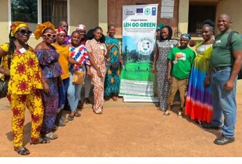 Participants at Leh Go Green gender training workshop in Liberia