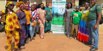 Participants at Leh Go Green gender training workshop in Liberia