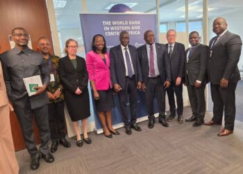 Liberia delegation meets World Bank officials during Spring Meetings in Washington