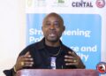 Naymote Executive Director Eddie Jarwolo speaks on decentralization challenges in Liberia
