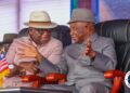 President Boakai and Sierra Leone President at Western Corridor Road groundbreaking