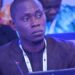 Blamo N. Toe during Reporters Association of Liberia election event