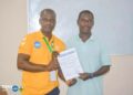 Liberian referees receive international handball certification in Togo