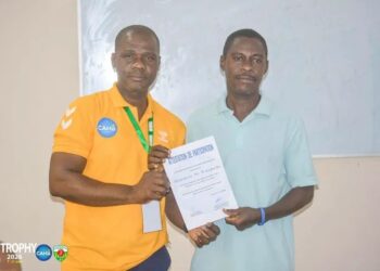 Liberian referees receive international handball certification in Togo