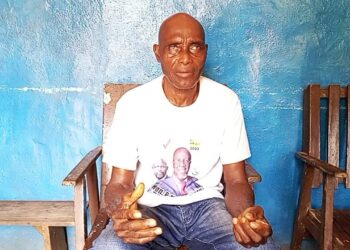Blind elderly man in Harper appealing for help after losing home to fire