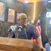 Cabinet Director General Nathaniel Kwabo addressing press on performance management system