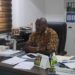 LACRA Director General Saryee at meeting with global shipping companies in Monrovia