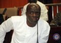 Rep. Isaac Wuo speaking in Liberia’s House of Representatives during political dispute