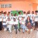 Kutoa Afrika graduates posing with certificates in Paynesville