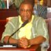 Senator Joseph Jallah speaking during Senate session