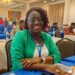 Cytirus Kerbay at governance event in Liberia