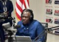 Vice President Jeremiah Koung speaking on ELBC radio about business enforcement and economic reforms in Liberia