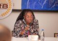 Liberia road fund managing director speaking at Africa Road Builders Conference