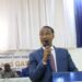 NOCAL CEO Fabian Lai addressing judges at oil and gas training in Ganta