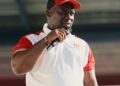 Liberian official speaking during public event on national issues