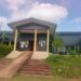 Bong County administrative building in Gbarnga where council sitting was planned