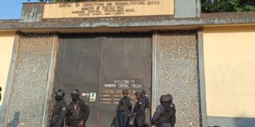 Monrovia Central Prison where Samuel P. Jackson was remanded following manslaughter charges in Liberia