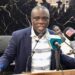WAEC Liberia head Dr. Dale Gbotoe addressing press on 2026 exam registration and misinformation