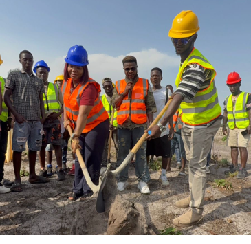 Smart Brothers team breaks ground on Riverview project in Margibi County