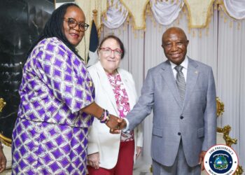 President Boakai meets education partners to discuss offline digital learning and school renovation plans in Liberia