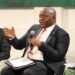 Finance Minister Augustine Ngafuan speaking on fuel subsidy plans to stabilize transport and hospital operations in Liberia