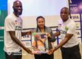 Anthony Laffor and Zah Krangar receive CAF License D coaching certificates during Liberia Football Association training
