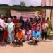 Group of women farmers in Bomi County gathered during a legal rights training session on land ownership and empowerment