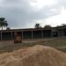 Partially completed agricultural mechanization hub in Gobrfelah Community, Margibi County