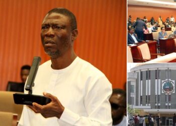 Liberia House of Representatives scene highlighting controversy over Rep. Yekeh Kolubah expulsion
