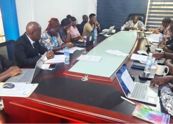 Liberia Law Reform Commission officials meet to review and update strategic legal reform plan