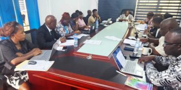 Liberia Law Reform Commission officials meet to review and update strategic legal reform plan