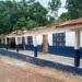 Damaged classrooms at Sroh Yoolah Public School in Nimba County after windstorm ripped off roof