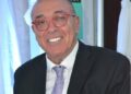 Business executive Abraham Avi Zaidenberg during the launch of the American Business Association in Liberia.