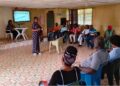 Participants attending an ActionAid Liberia training session on SGBV and SRHR response in Bong County