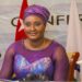 Former fisheries chief Emma Metieh Glassco during a maritime conference in Liberia
