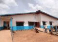 Front view of the Liberia Opportunities Industrialization Center campus in Gbarnga, Bong County ahead of the graduation of vocational students