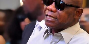 Former Liberian Finance Minister Samuel Tweah appearing at Criminal Court C during economic sabotage proceedings