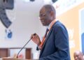 WATAF Executive Secretary Jules Tapsoba speaking on media and tax transparency in Africa