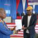 Officials at the Gbarnga Administrative Building during the approval and turnover of Bong County’s $4.9 million budget.